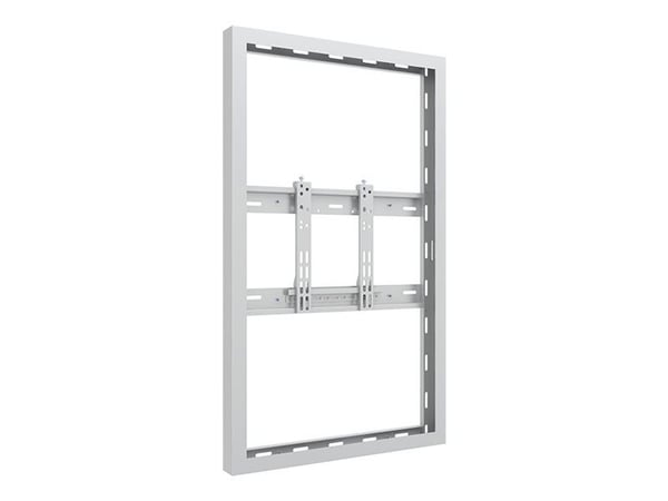 Multibrackets 6688, Terästä, Valkoinen, Maisema/Muotokuva, 109,2 cm (43"), 25 kg, 100 x 100 mm