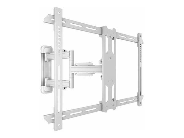 Multibrackets M Universal Flexarm Pro Heavy Duty - Monteringssett (veggmontering, tippeleddarm) - lav profil - for LCD-skjerm - hvit - skjermstørre...