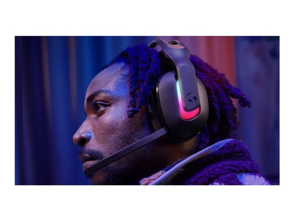 ASTRO Gaming A20 X - Hodesett - full størrelse - Bluetooth / LIGHTSPEED - trådløs, kablet - USB-A, USB-C - svart
