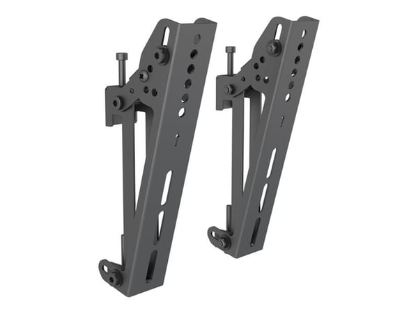 Multibrackets M Pro Vesa 200mm - Monteringsutstyr (2 vippearmer) - stål - svart