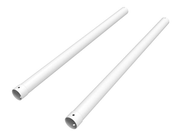 Multibrackets M Extension poles Projector Mount HD - Monteringskomponent (2 forlengelsesrør (95 cm)) - for projektor - stål - hvit