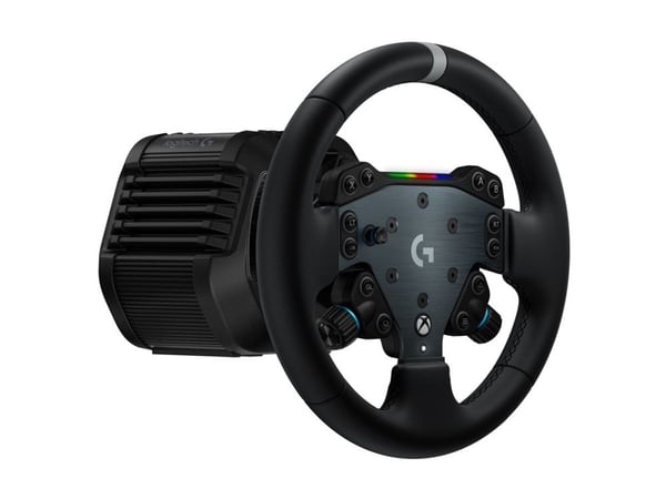 Logitech G RS50 System - Hjul - kablet - svart - for PC, Microsoft Xbox One, Microsoft Xbox Series S, Microsoft Xbox Series X