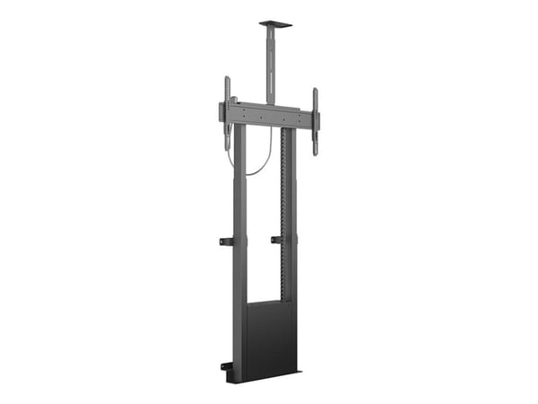 Multibrackets M Motorized Floormount - Stativ - motorisert - for LCD TV / kamera - svart - skjermstørrelse: 42"-100" - plassering på gulv