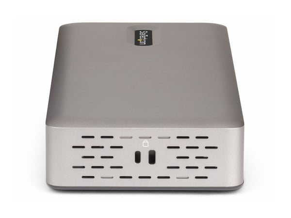 Startech Triple-Monitor USB4 Docking Station, 4K 60Hz HDMI or DisplayPort, 100W Laptop Charging, 2.5GbE, USB-C Multi-Monitor Dock, Driverless - Dok...