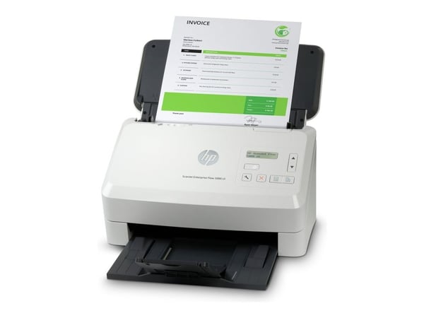 HP ScanJet Enterprise Flow 5000 s5 - Dokumentskanner - CMOS / CIS - Dupleks - 216 x 3100 mm - 600 dpi x 600 dpi - inntil 65 spm (mono) / inntil 65 ...