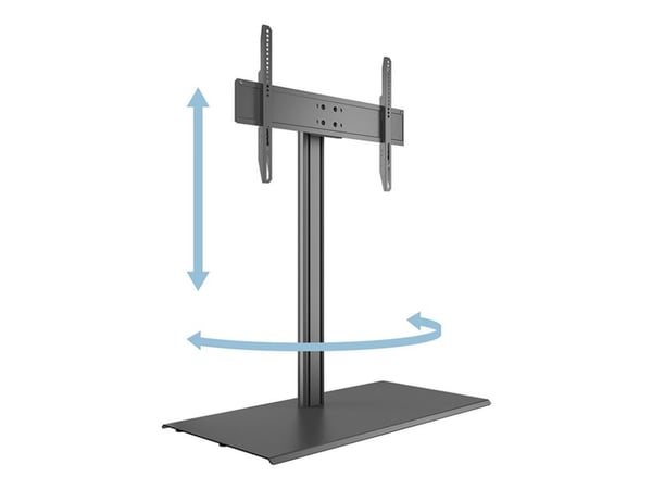 Multibrackets M Tablestand Turn XXL - Stativ - for flatpanel - svart - skjermstørrelse: 46"-85"