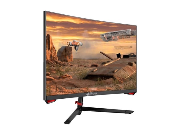 Dahua DHI-LM24-E230C - LED-skjerm - gaming - kurvet - 24" (23.6" synlig) - 1920 x 1080 Full HD (1080p) @ 180 Hz - VA - 250 cd/m² - 3000:1 - 5 ms - ...