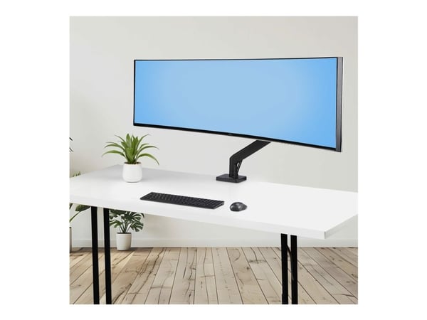 Startech Monitor Desk Mount For 49" Ultrawide Curved Screen, Max 44lb - Monteringssett (fjærarm, svivelarm, sokkel, VESA-montering, C-klemme monter...