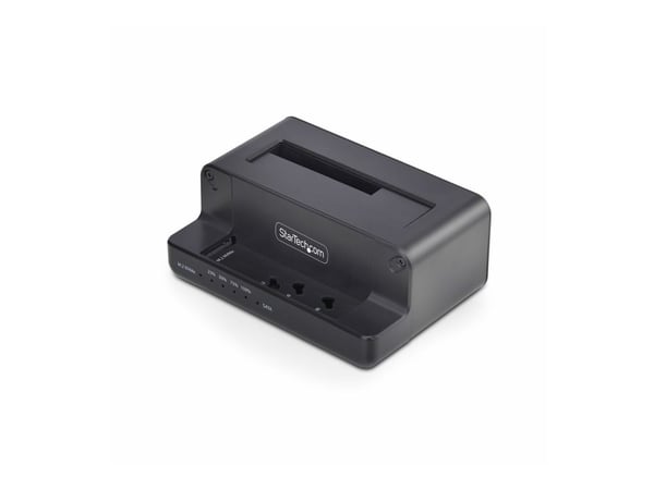 StarTech M.2 NVMe to 2.5/3.5" SATA Drive Duplicator, Dual Bay Cloner - Fast tilstands / harddiskstasjons-duplikator - 2 brønner (SATA-600 / PCI Exp...