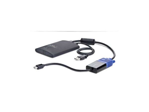 StarTech.com NOTECONS02-VGA-MDP, 1920 x 1200 pikseliä, musta