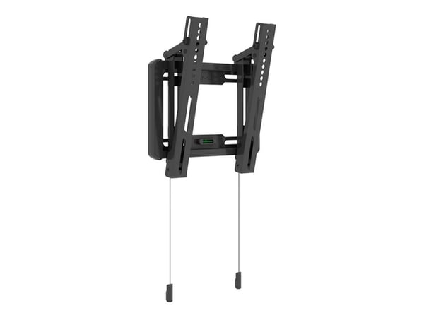 Multibrackets M Universal Wallmount Tilt - Monteringskomponent (veggmontering) - liten - for LCD/LED-display - stål - svart - skjermstørrelse: 24"-55"