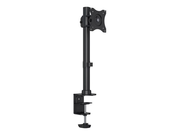 Multibrackets M Deskmount Basic Single - Monteringssett (skrivebordsmontering) - for LCD-skjerm - stål, høyverdig aluminium - svart - skjermstørrel...