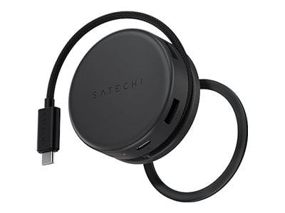 Satechi OntheGo Multiport Adapter - Telakointiasema - USB-C / USB 3.2 Gen 2 x 2 - HDMI - 1GbE