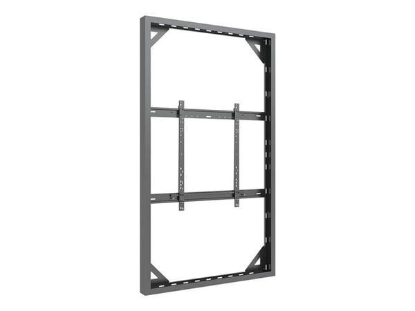 Multibrackets M Pro Series - Innhegning - for flatpanel - stor - stål - svart - skjermstørrelse: 86" - veggmonterbar