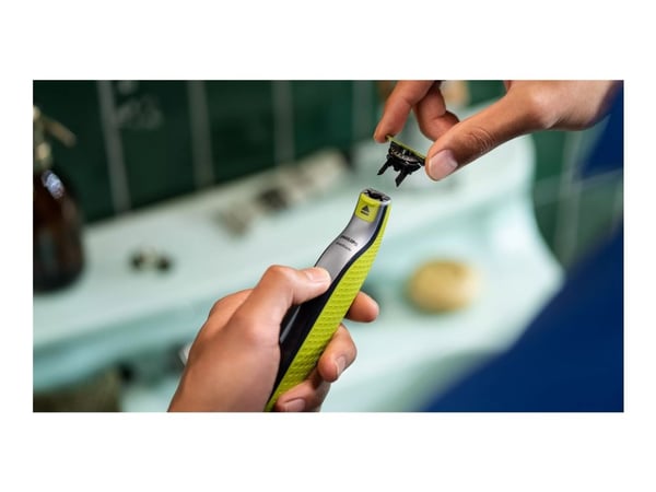 Barbermaskin Philips Oneblade QP2734/23, 360 blad, 5-i-1 kam (1,2,3,4,5 mm), 60 min. driftstid/ 4 timer. lader