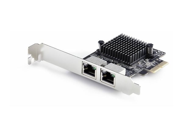 StarTech.com PR25GR-NETWORK-CARD, Sisäinen, Langallinen, PCI Express, Ethernet, 5000 Mbit/s, musta