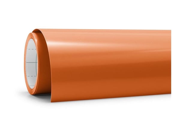 Cricut Joy Smart Vinyl - Håndverksmateriale - 13.9 x 121.9 cm - oransje - permanent - vinyl