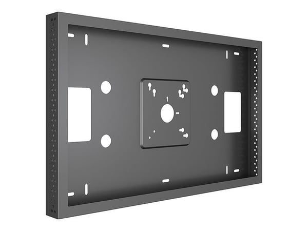 Multibrackets 1386, Terästä, Musta, Maisemakuva, 61 cm (24"), Seinä, Samsung QB24R-T / QB24R