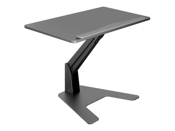 Multibrackets M Laptop Worktstation - Ställ för bärbar dator - bordsmontering - svart