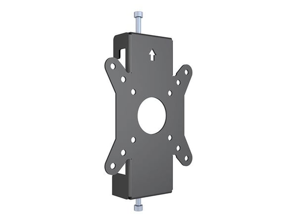 Multibrackets 6300, Kiinnike, Musta, Terästä, 20 kg, Pylväskiinnike, Pro 50/75/100
