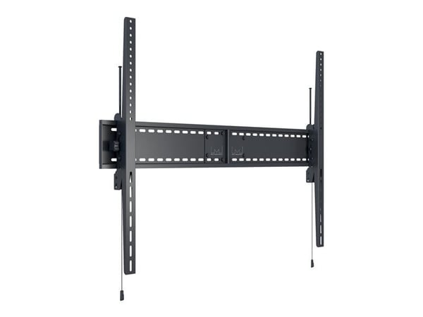 Multibrackets M Universal Wallmount Tilt HD MAX - Monteringssats (lutningsbart väggfäste) - för platt panel - svart - skärmstorlek: 63"-110" - vägg...