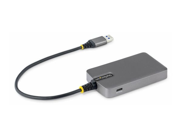Startech - Hub - 4 x USB 3.2 Gen 1 + 1 x USB-C + 1 x USB-A 3.2 Gen 1 - stasjonær