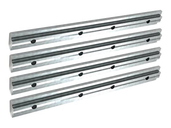 Multibrackets M Pro - Monteringskomponent (4 skinneforlengelser) - aluminium - aluminium