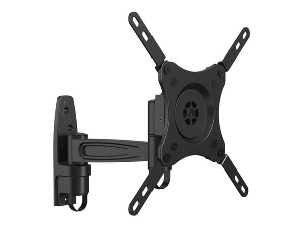 Multibrackets M VESA Flexarm 360 II - Monteringssats (vridbar arm, adapterplatta, väggfäste) - för platt panel - metall - svart - skärmstorlek: 15"...
