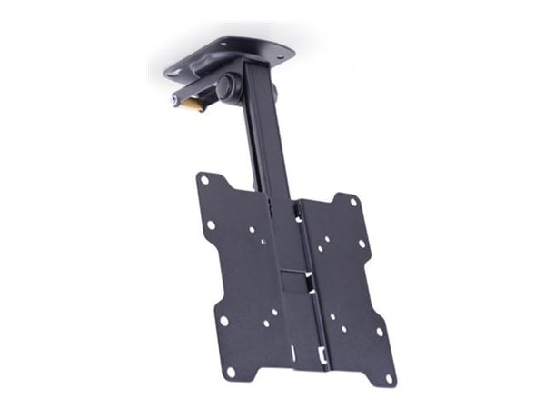 Multibrackets M VESA Flip Down - Monteringssett (monteringsplate, monteringsarm) - for LCD-skjerm - metall - svart - skjermstørrelse: 15"-37" - tak...