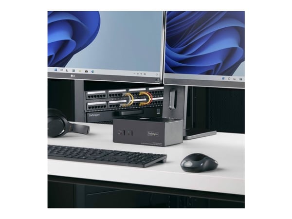 StarTech.com P2ADDH462-KVM-SWITCH, 3840 x 2160 pikseliä, 4K Ultra HD, 36 W, musta