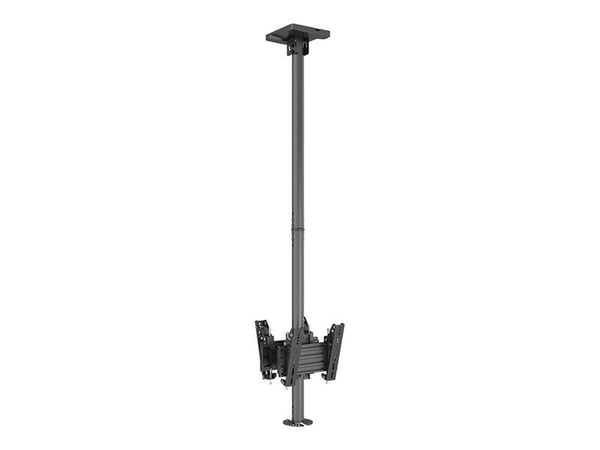 Multibrackets M Pro Series - Monteringskomponent (takplate, fast arm, stang) - for kamerakuppel - cctv - aluminium, stål - svart - monteringsgrense...