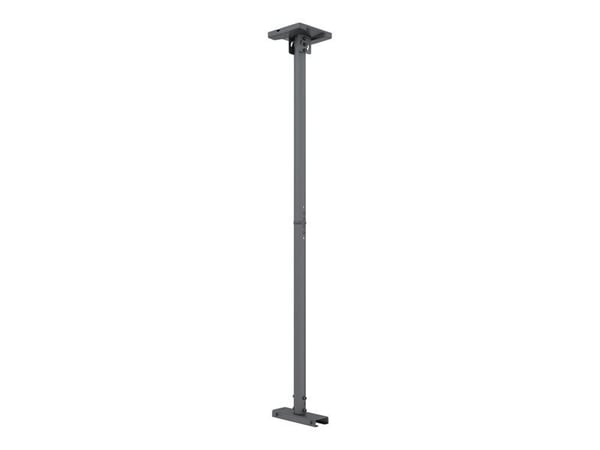 Multibrackets PRO Series M Ceiling Extension kit Pro - Asennussarja (kattoasennukseen, jatkoputki (3 m)) - LCD-näytölle - teräs - musta - näytön ko...