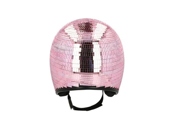 Rosa discokulehjälm