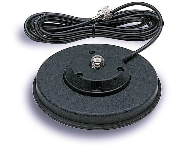 Magnet-antennefod. Midland PL magnetisk bas, 117mm C1183