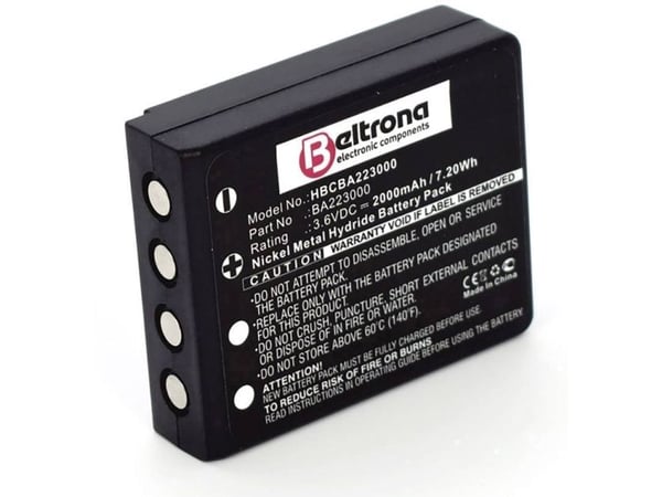 Beltrona Crane kaukosäätimen akku 3,6 V 2000 mAh