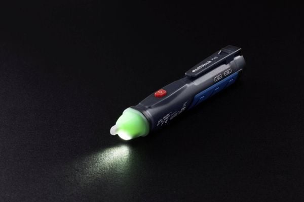 Basetech VT-01 kosketukseton jännitetesteröintilaite CAT III 1000 V LED-valonlähde