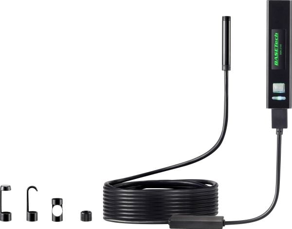 Basetech BSK-2100 USB-endoskop Sonde Ø: 8 mm Sondelengde: 10 m