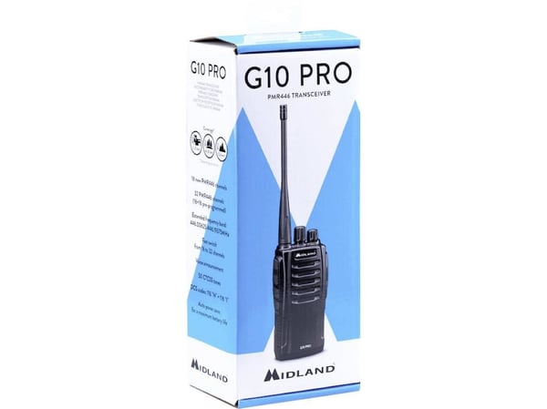 Midland G10 Pro C1107.04 PMR-kävelypuhelin-puhelin