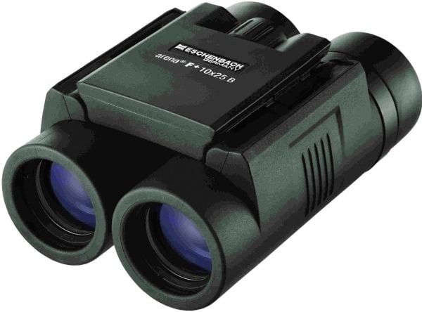 Eschenbach Kiikari Arena F+ 10x25 W 10 x 25 mm Kattoreuna Musta (kumitettu) 4256125