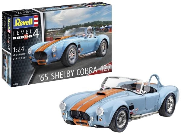 Revell 07708 65 Shelby Cobra 427 auton pienoissarja 1:24