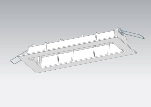 Beltrona MEXM82506ZB LED-nödbelysning för utrymningsvägar Takmontering