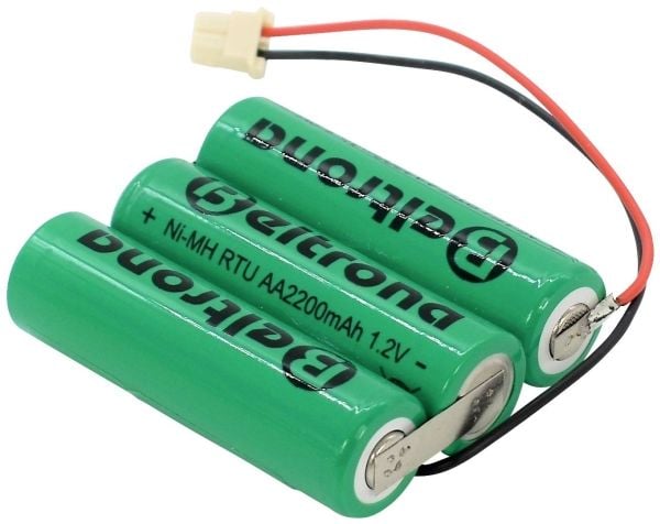 Beltrona 3AA2200ESO Paristopakkaus Kennomäärä: 3 Pariston koko: R6 (AA) Pistoke NiMH 3,6 V 1500 mAh