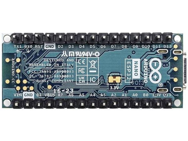 Arduino Nano ESP32 on jungtimis - ABX00083