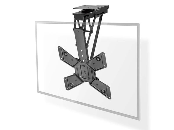 Nedis TVCM5850BK, 165,1 cm (65"), 100 x 100 mm, 400 x 400 mm, 90°, Stål, Sort