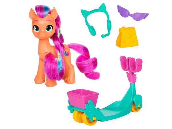 Hasbro My Little Pony teemasetti, jossa on Little Pony -hahmo, 7,5 cm
