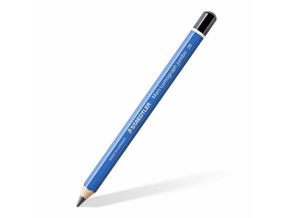 STAEDTLER Mars Lumograph Jumbo 100J - Blyertspenna - grafit - 2B