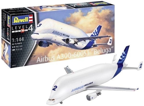 Revell 03817 Airbus A300-600ST Beluga lentokonemallisarja 1:144
