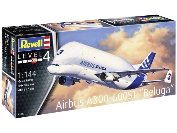 Revell 03817 Airbus A300-600ST Beluga lentokonemallisarja 1:144