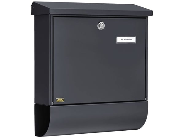 Burg Wächter 38215 SET VARIO 86720 ANT (EC) Postilaatikko Teräs Antrasiitti Avainlukko
