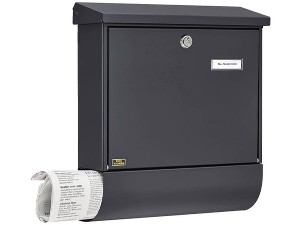 Burg Wächter 38215 SET VARIO 86720 ANT (EC) Postilaatikko Teräs Antrasiitti Avainlukko